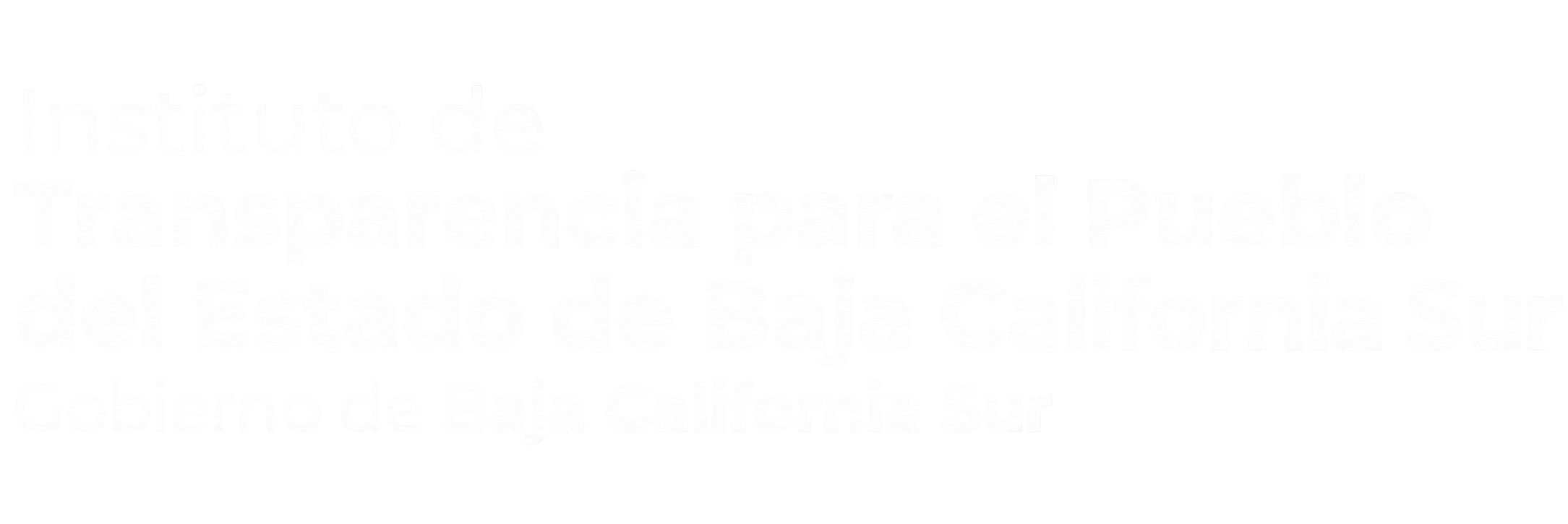 Logo del Instituto de Transparencia para el Pueblo de Baja California Sur